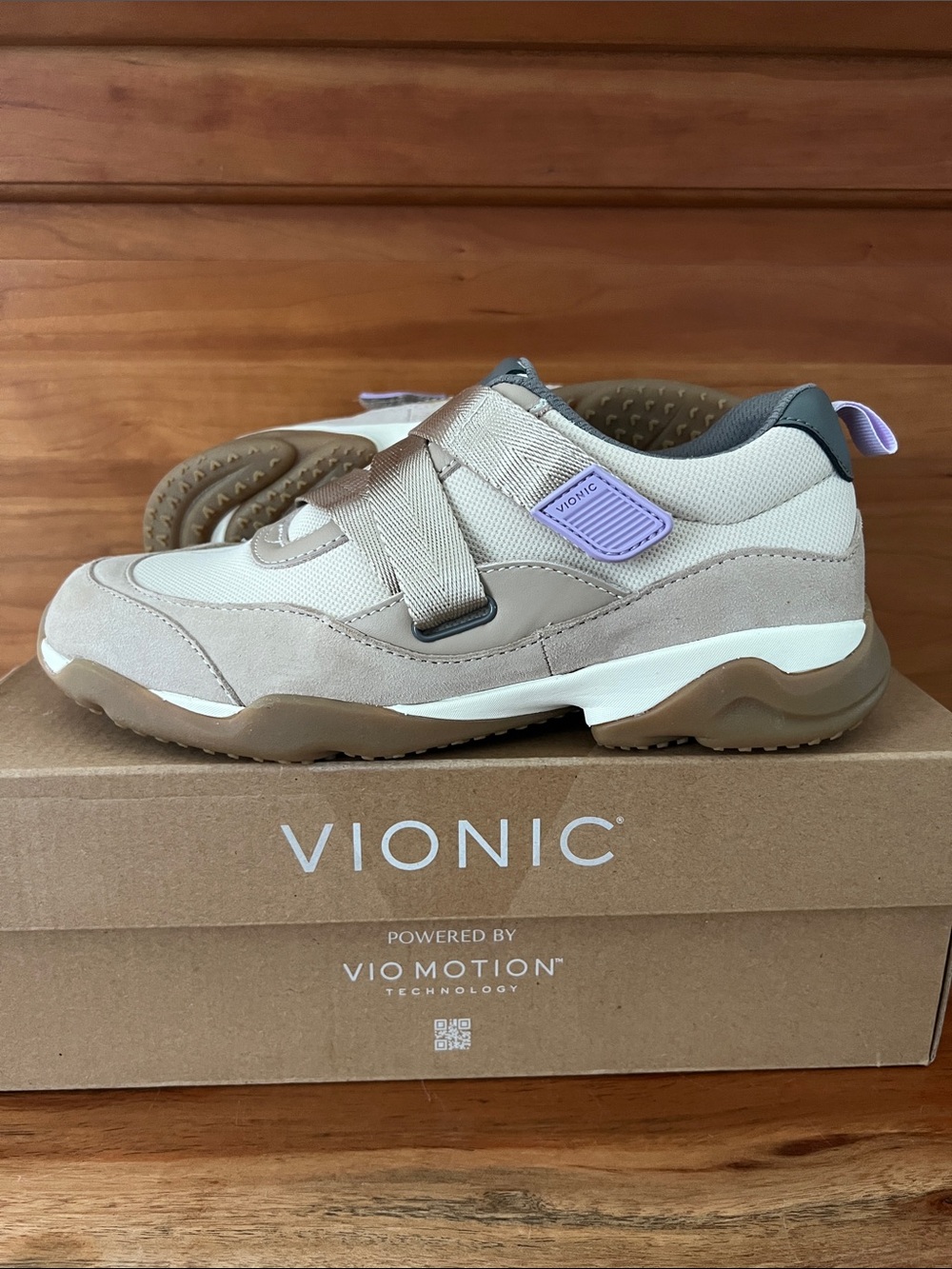 Vionic Walk Slim Gia Orthotic Arch Support Walking Sneakers Shoes Women's 7W